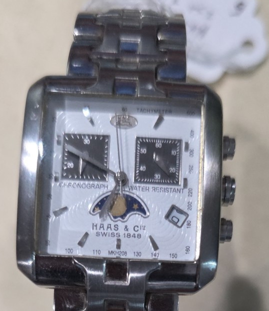 Haas & Cie MKH208 75X Chronometer Watch with ISA 8161 movement. Multifunction