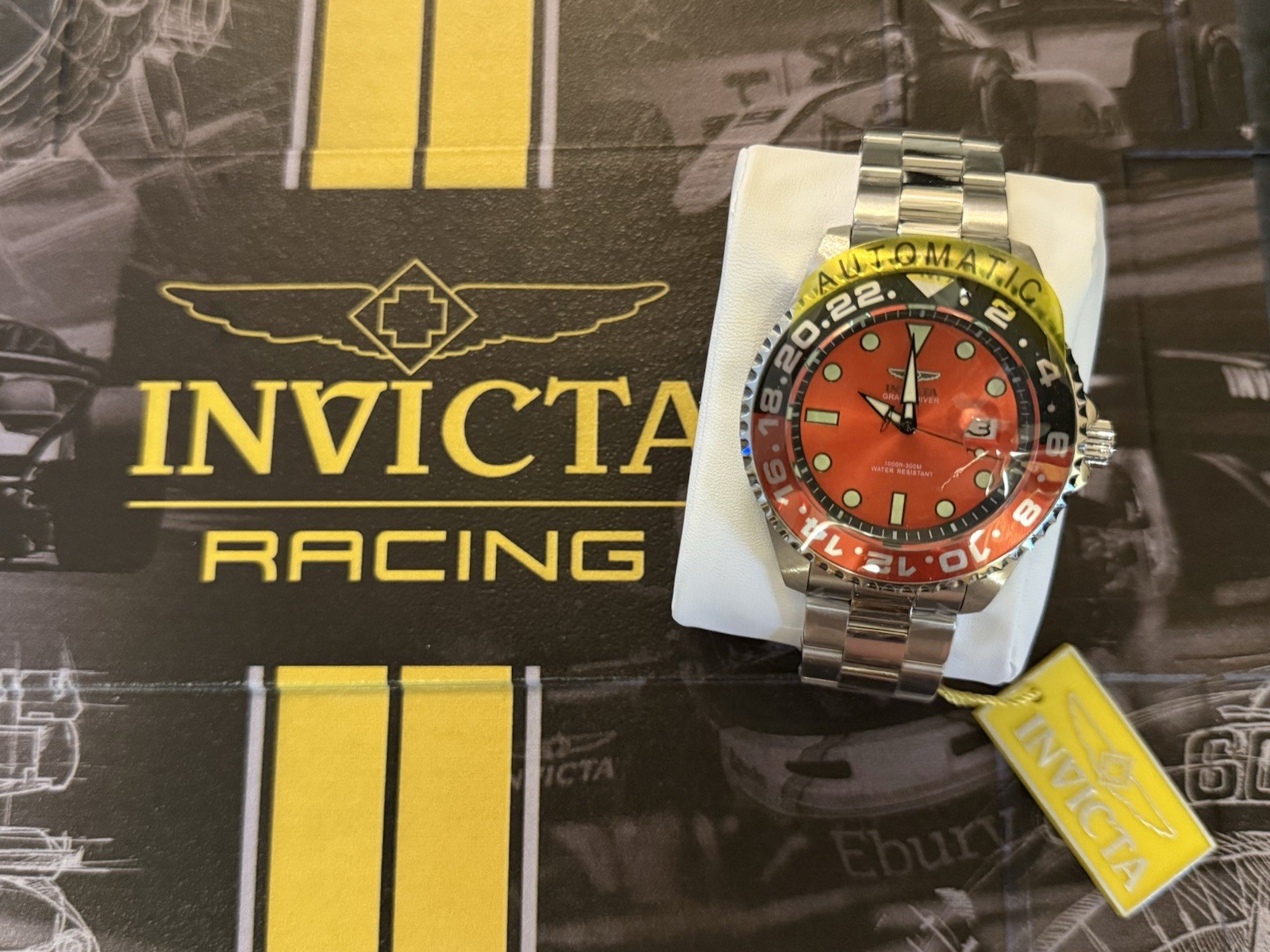 Invicta Pro Diver Miami Edition Automatic Men’s Watch – 47mm Steel (49118)