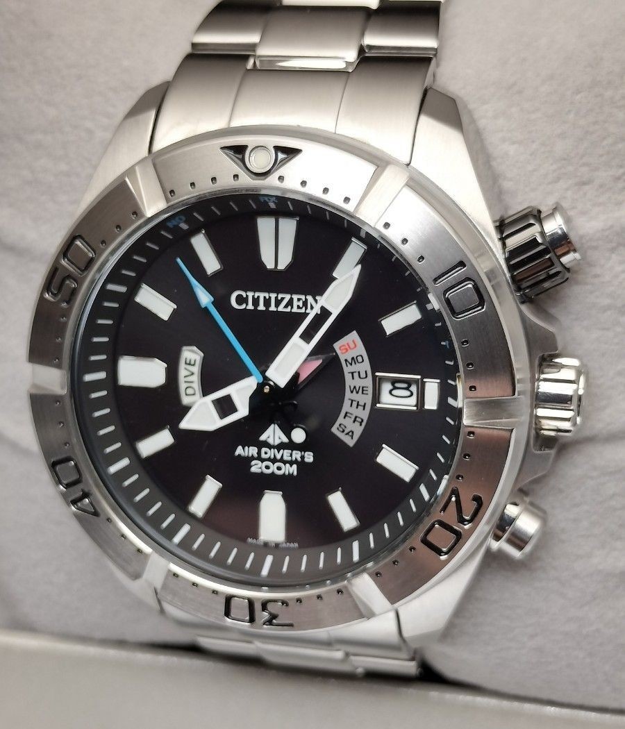 CITIZEN Promaster PMD56-3081 Radio Solar Diver’s 200m Eco-Drive Watch 20ATM