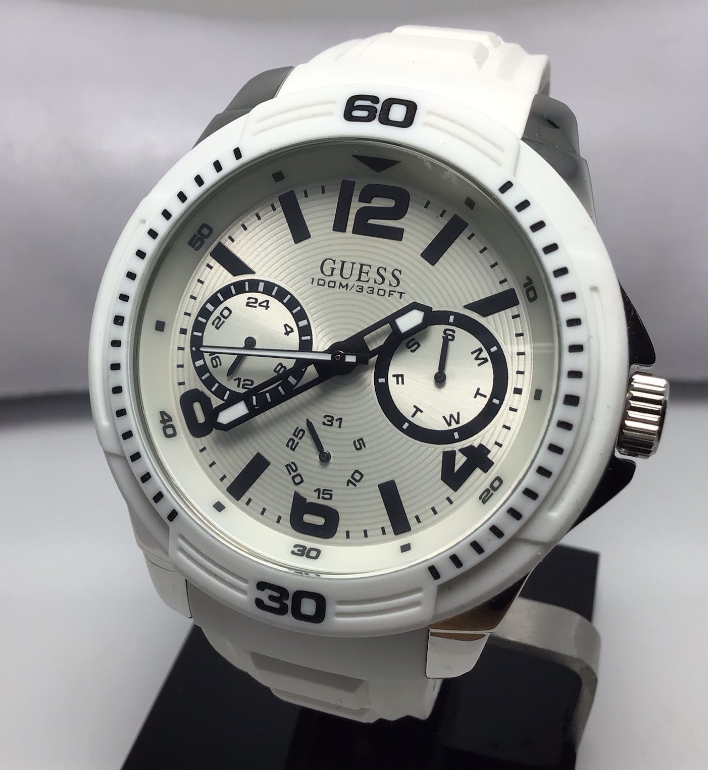 Guess WaterPro Men’s Watch – Multifunction, 10ATM