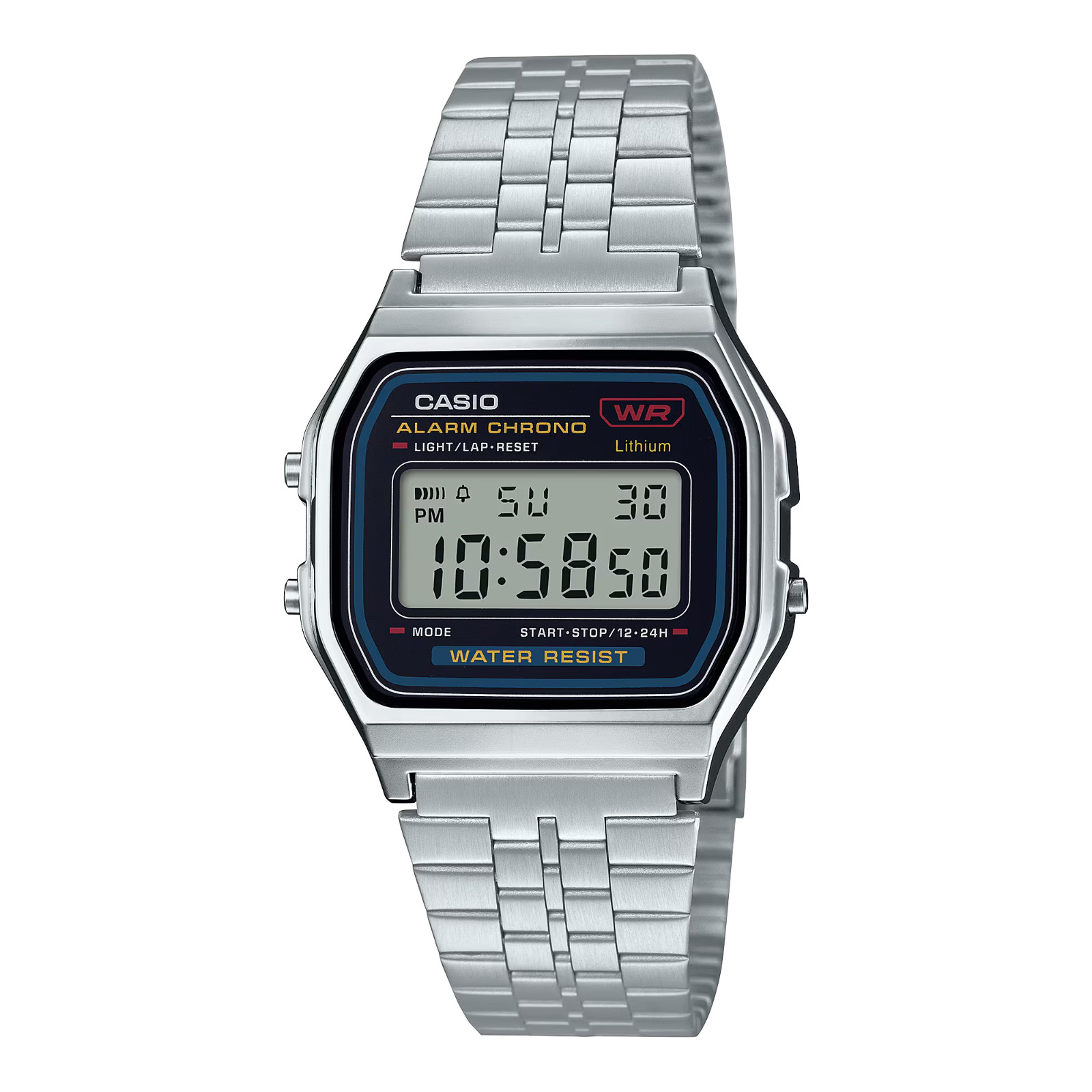 Casio A159WA-N1 Digital Chrono Alarm Unisex Watch