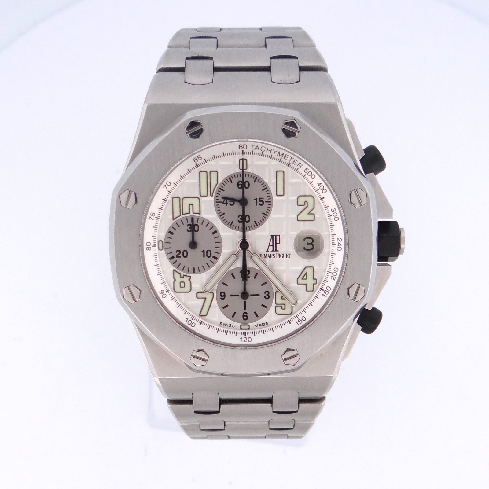 Audemars Piguet 25721ST.OO.1000ST.07.A Royal Oak Offshore Silver Men’s Watch