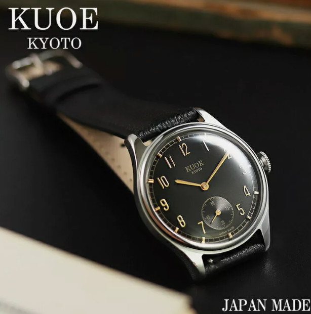 Kuoe Wristwatch OLD SMITH 90-001 Unisex Antique Design Made In Japan Kyoto New