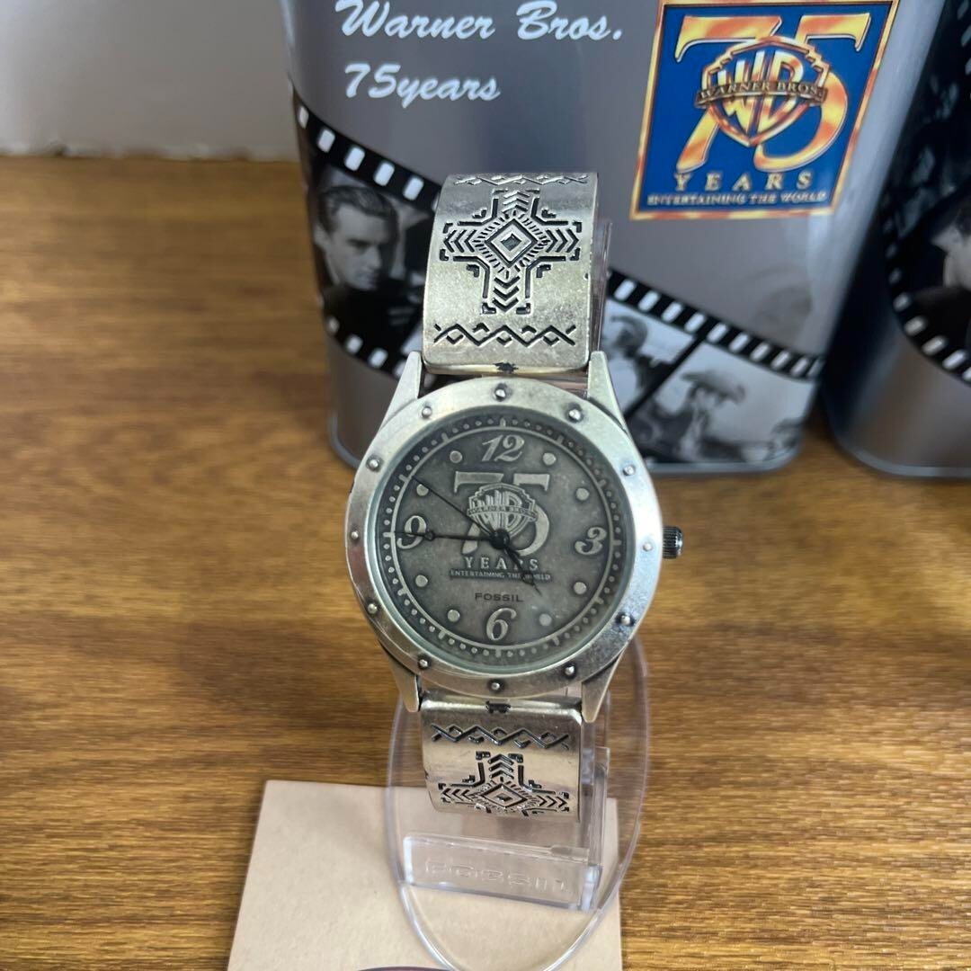Fossil x Warner Bros. 75 Years Watch Set Of 2 Unused From Japan