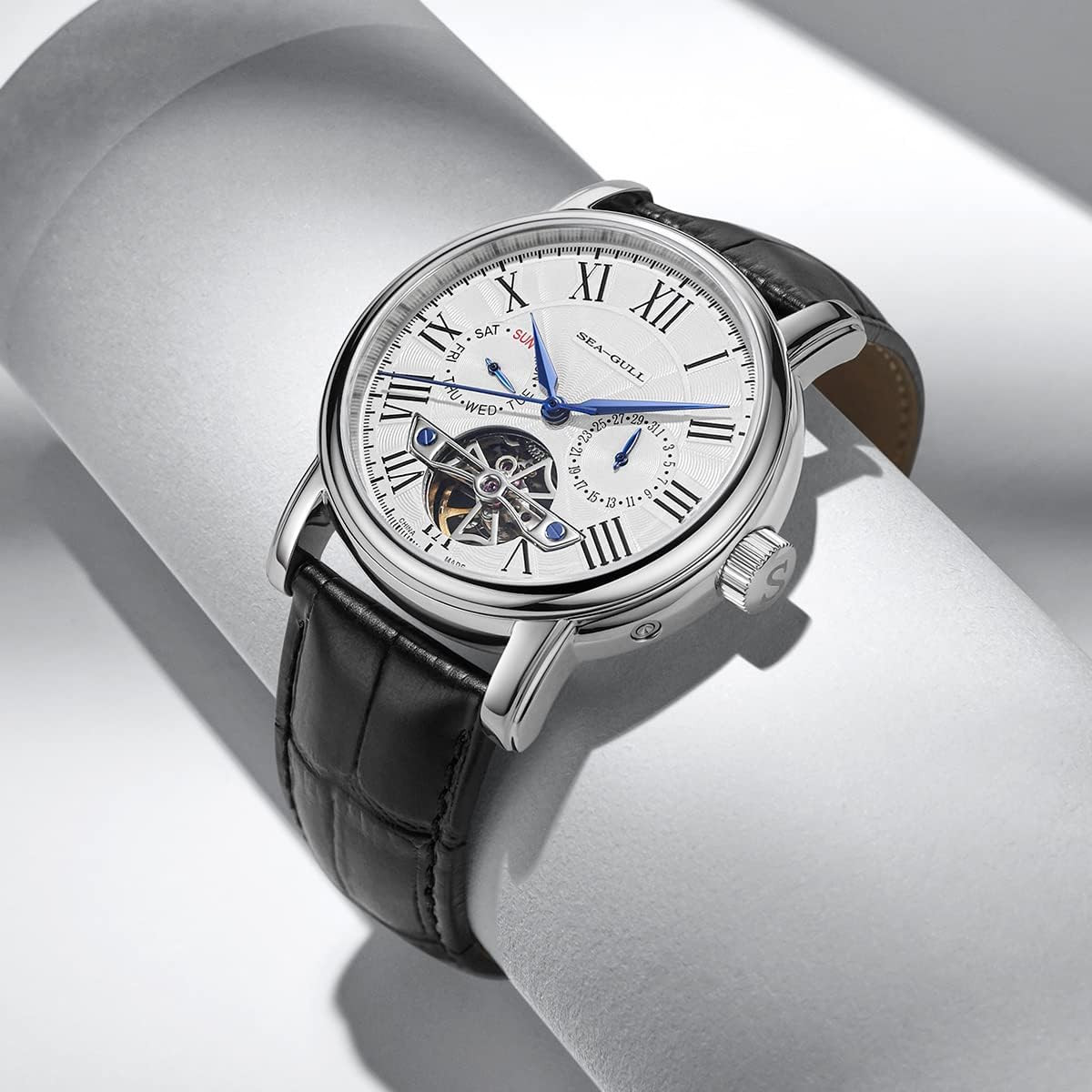Seagull 2021 Men’s Automatic Mechanical Watch with Calendar – D819.626