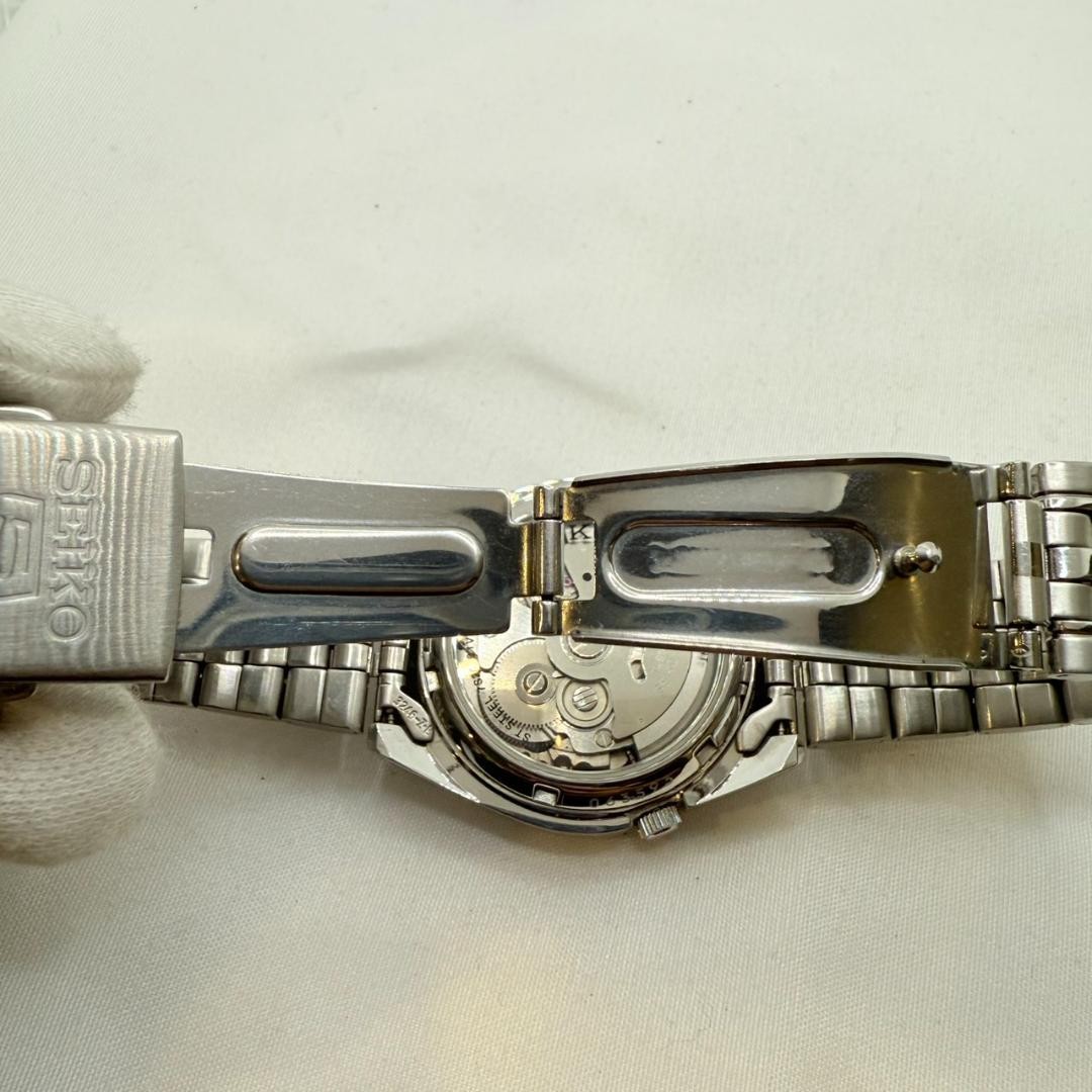SEIKO 5 automatic 7S26 01V0 transparent back Working From Japan