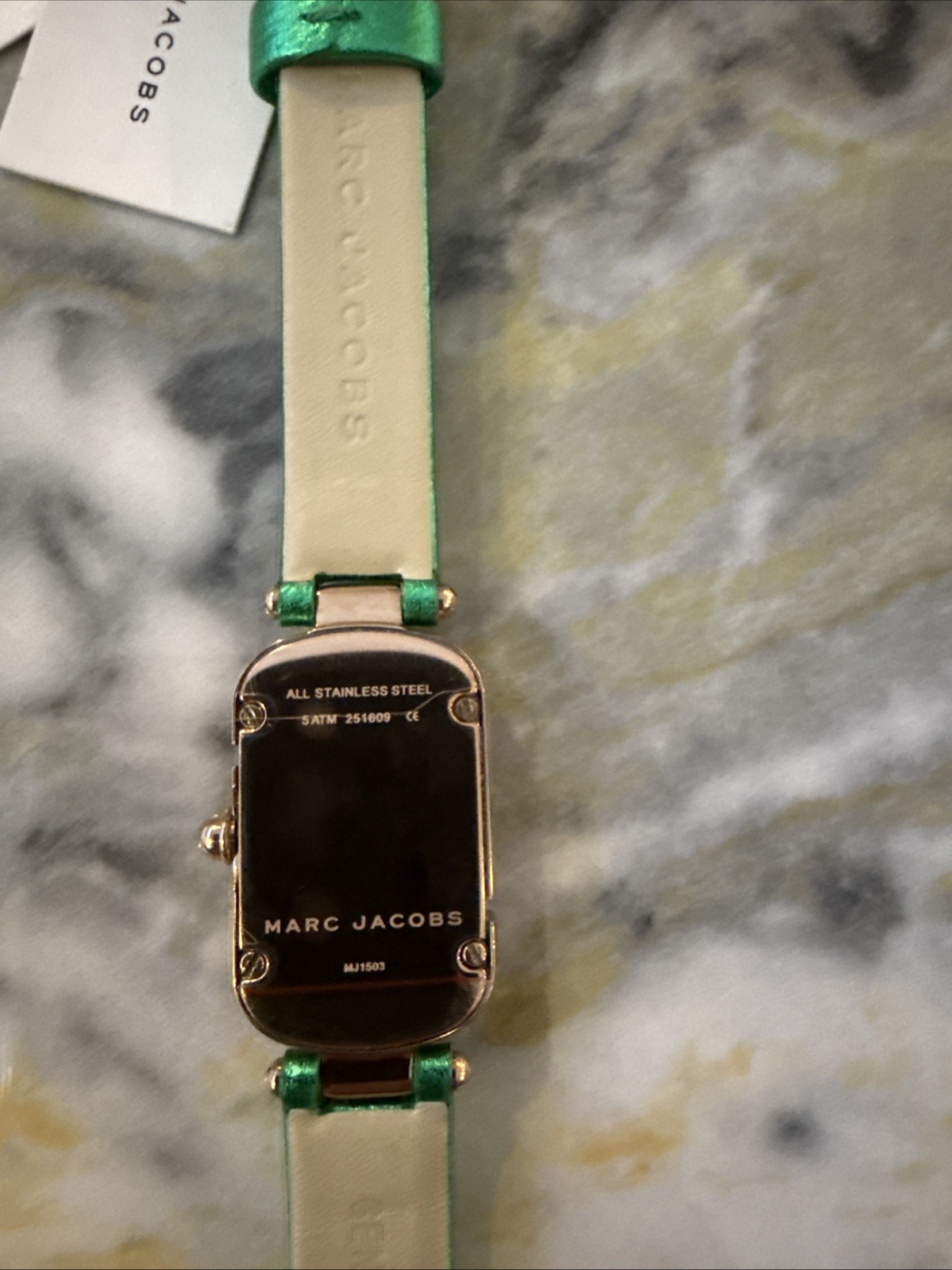 Marc Jacobs MJ1503 Leather Strap Watch