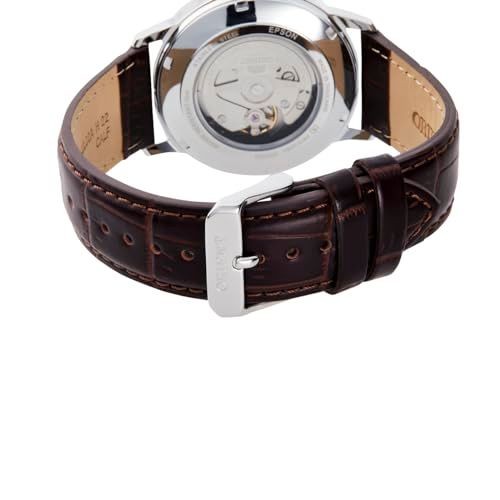 New ORIENT Automatic Mechanical Watch Manufacturer RN AC0F07S Men’s White Silver