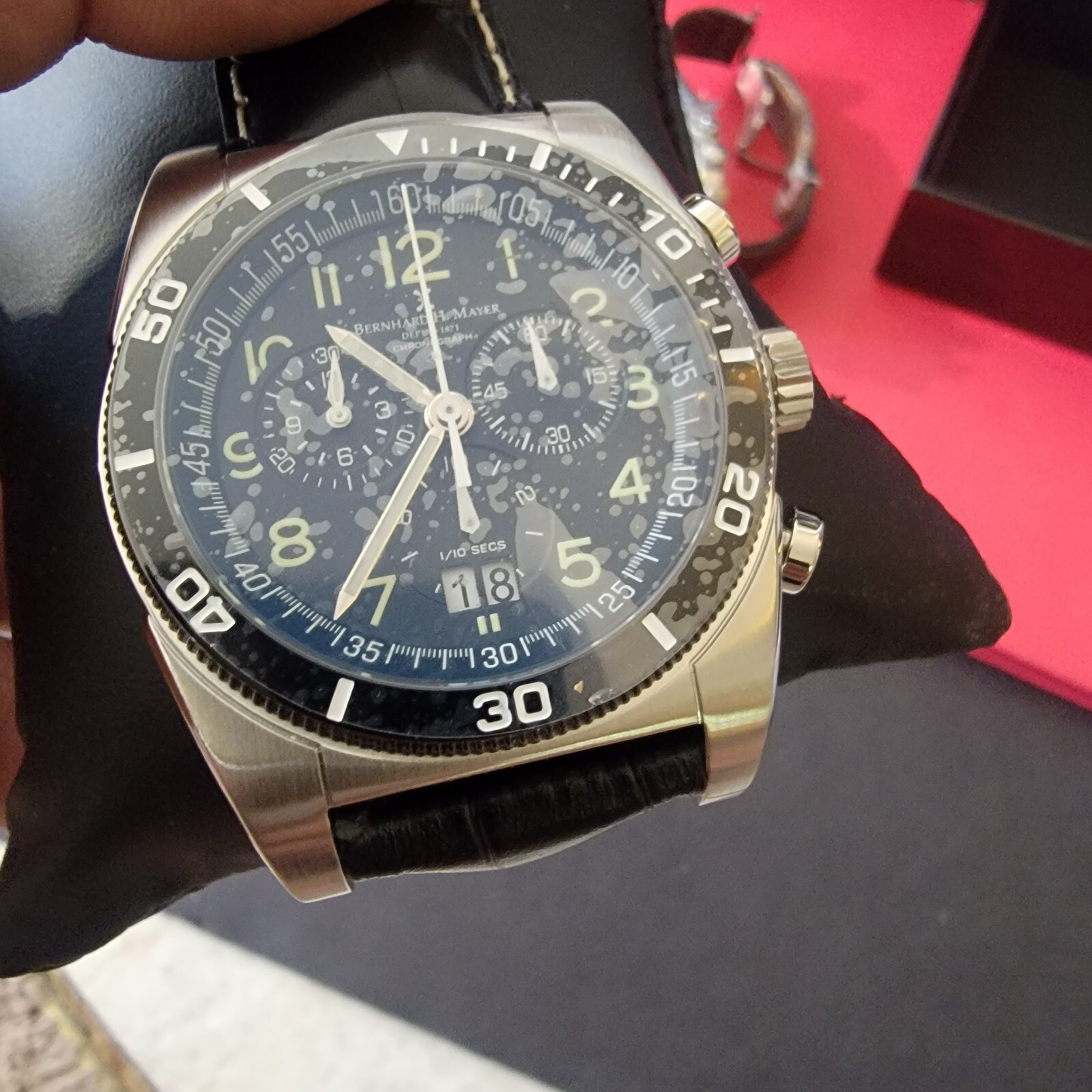 Bernhard Meyer Herrenuhr Chronomax × 2/ You Get A Brand New & A Used One!