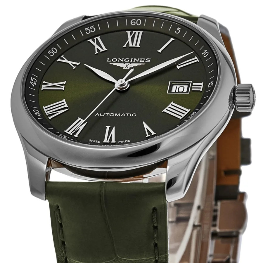 New Longines Master Collection Automatic 40mm Green Men’s Watch L2.793.4.09.2