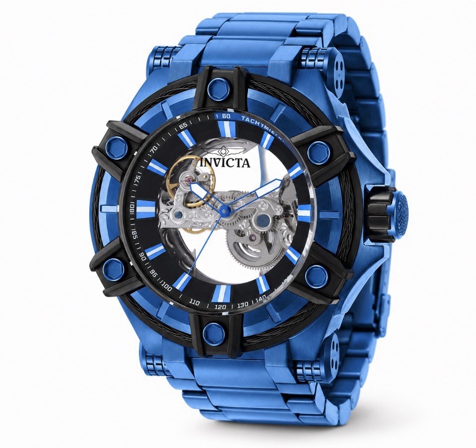 Invicta Bolt Phantom Automatic Men’s Watch – 52mm, Blue (50786)
