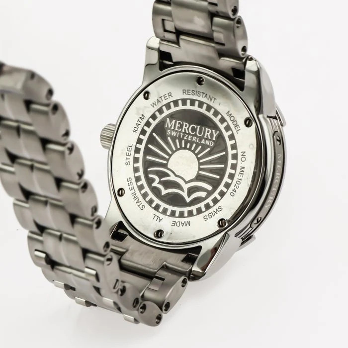 MERCURY – Swiss Watch – ME10240-SS-1 Quartz 38.5mm ME10240 100m (10 ATM, 330