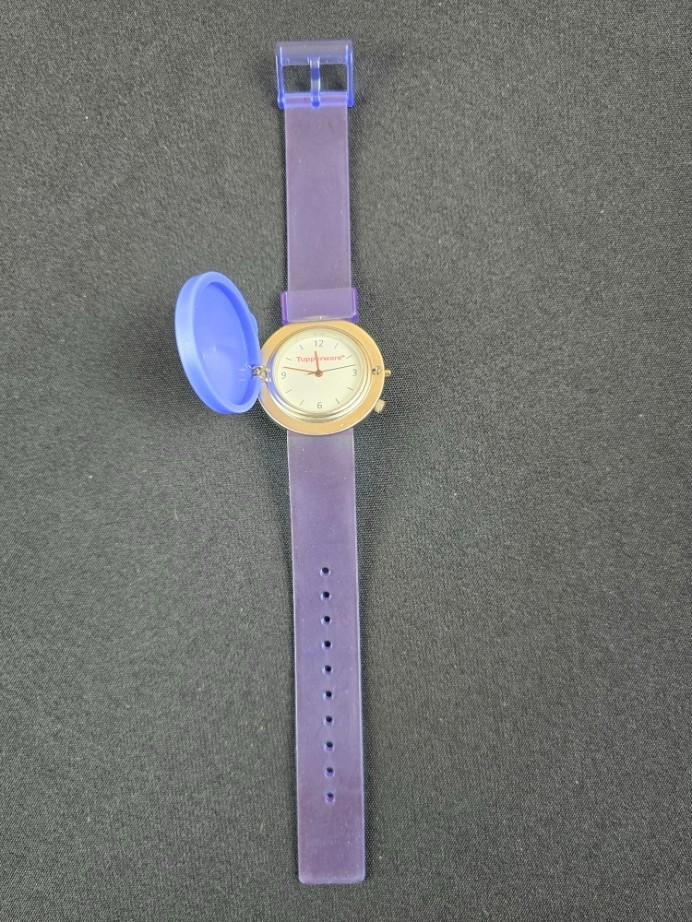 Vintage Tupperware Promo Watch – Logo Watch