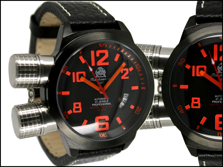German U-Boot HORIZONTAL Crown Protection Automatic T0197