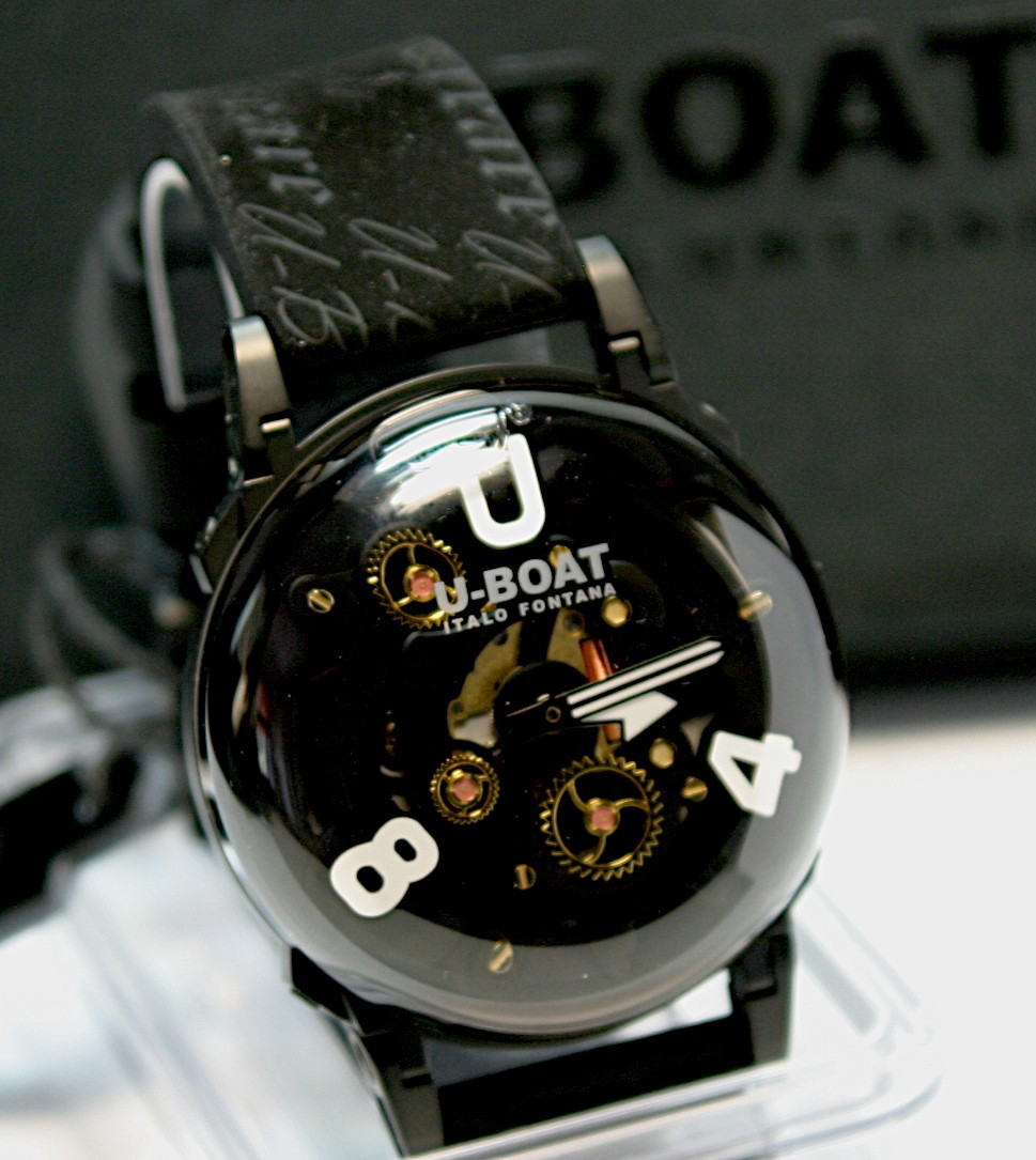 U-Boat U-65 White Capsoil Ref.: 3355 Black PVD unworn