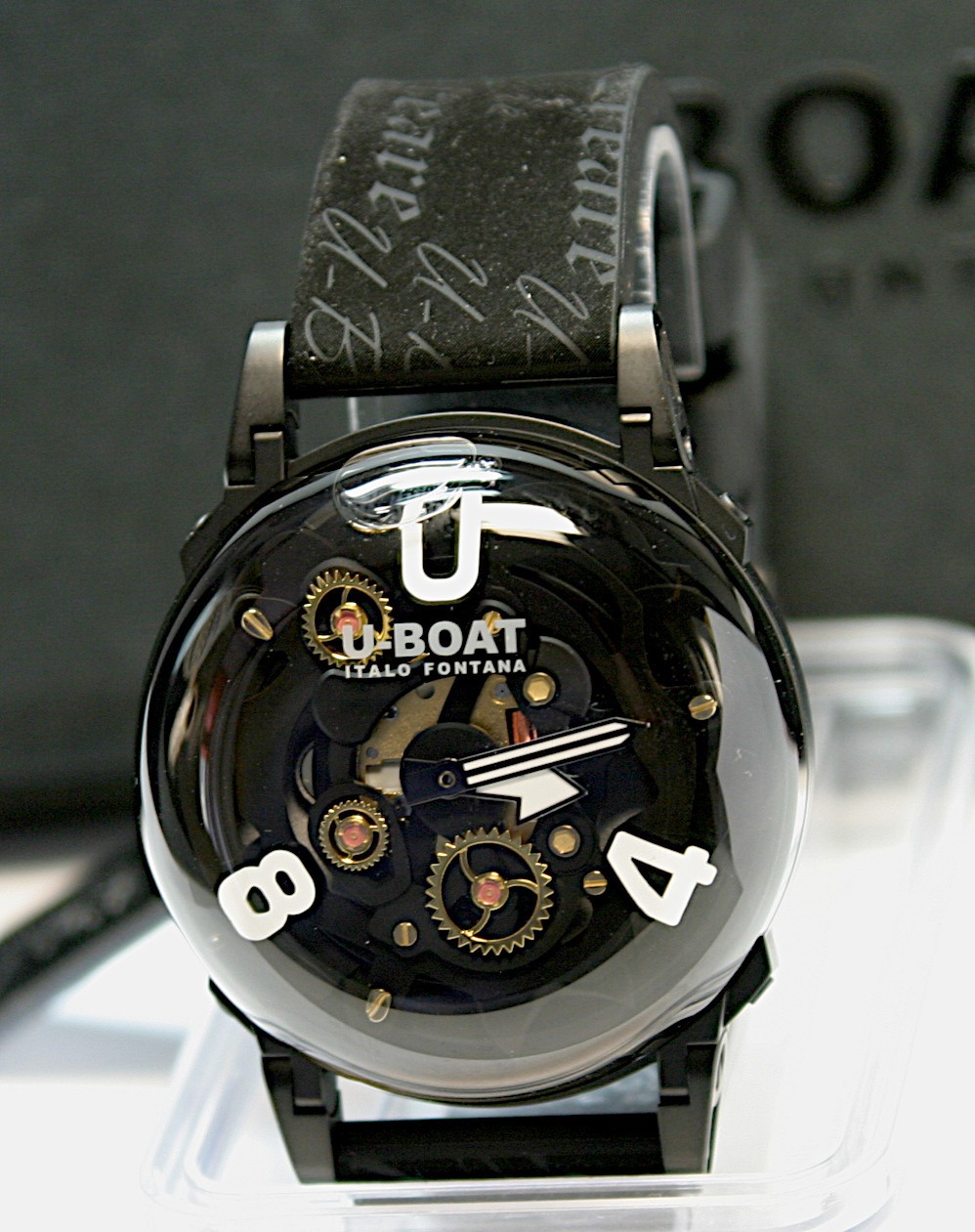 U-Boat U-65 White Capsoil Ref.: 3355 Black PVD unworn