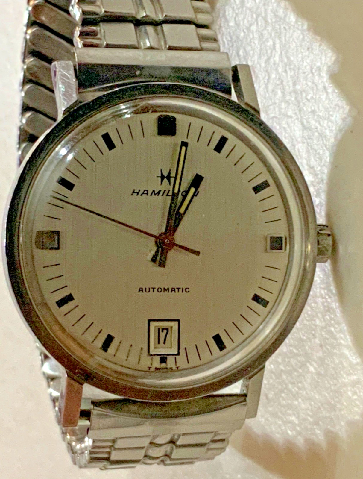 Vintage Hamilton 64049-3 Automatic DATELINE Watch UFO Men’s Classic watch 64A