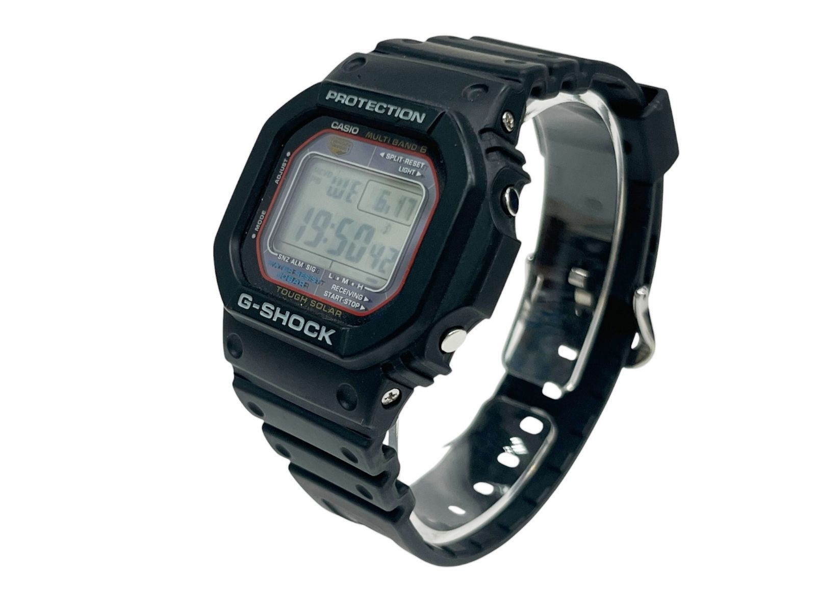 CASIO G SHOCK MULTIBAND6 Tough Solar Digital Watch GW M5610U Black