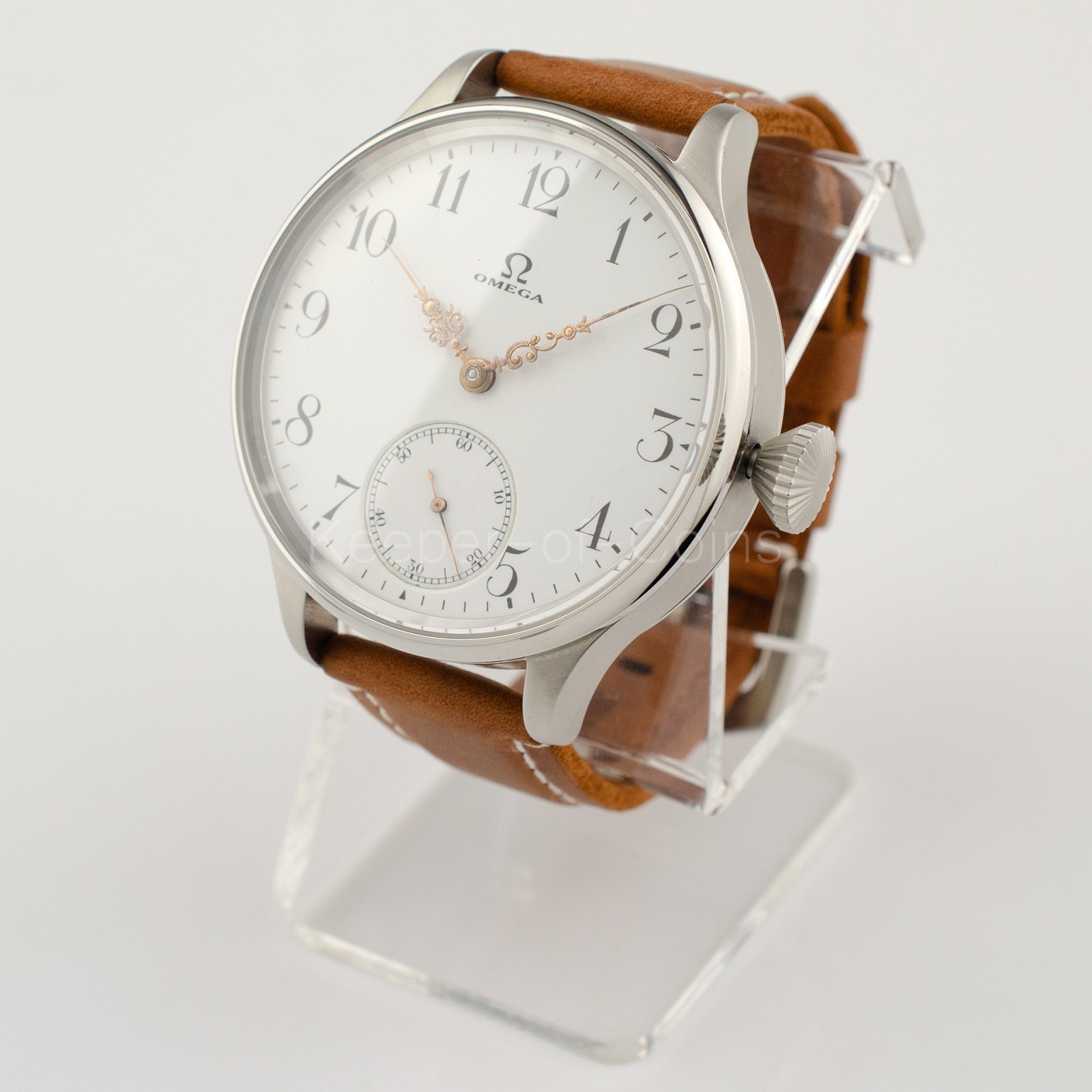 SWISS BEST QUALITY OMEGA MOVEMENT CUSTOM MADE MEN’S WRIST WATCH MARRIAGE WATCH