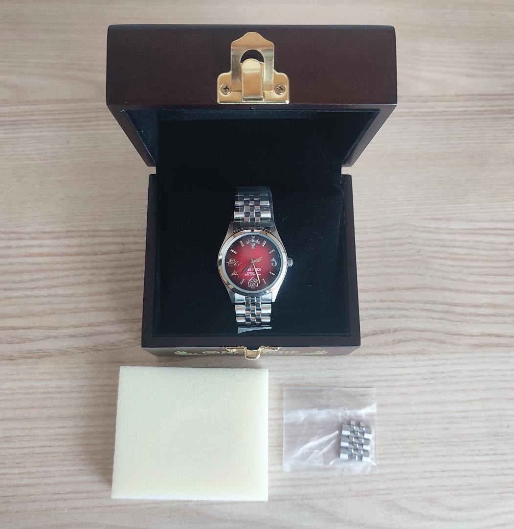 ［NEW］ONE PIECE Portgas D Ace Official Limited Watch SEIKO Collaboration Japan