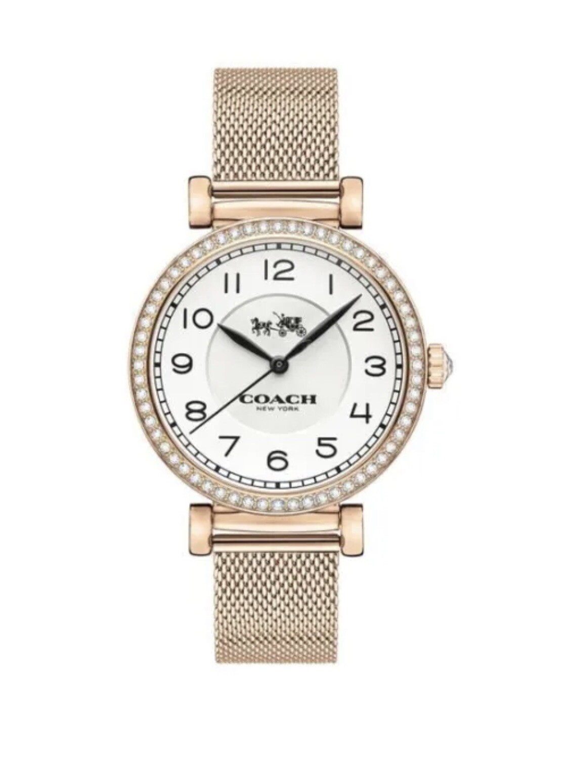 Brand New Coach Madison Women’s Rose Gold Stainless White Dial Watch 14503398