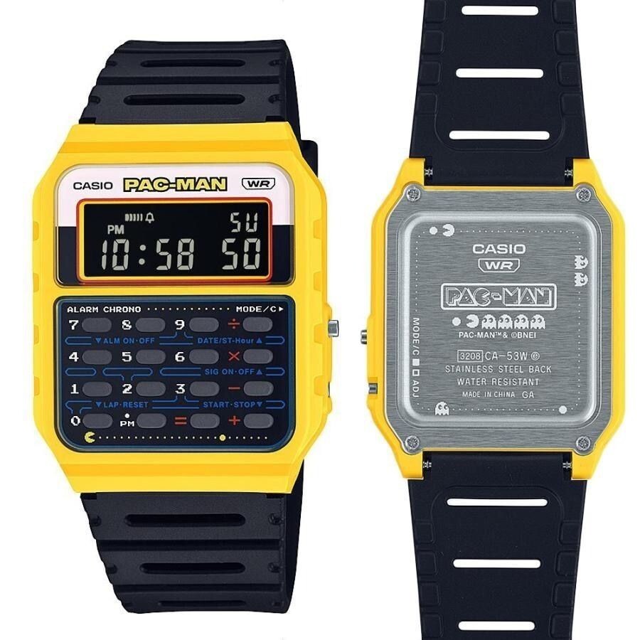 Casio Databank CA-53 Series PAC-MAN Men’s Watch CA-53WPC-1B