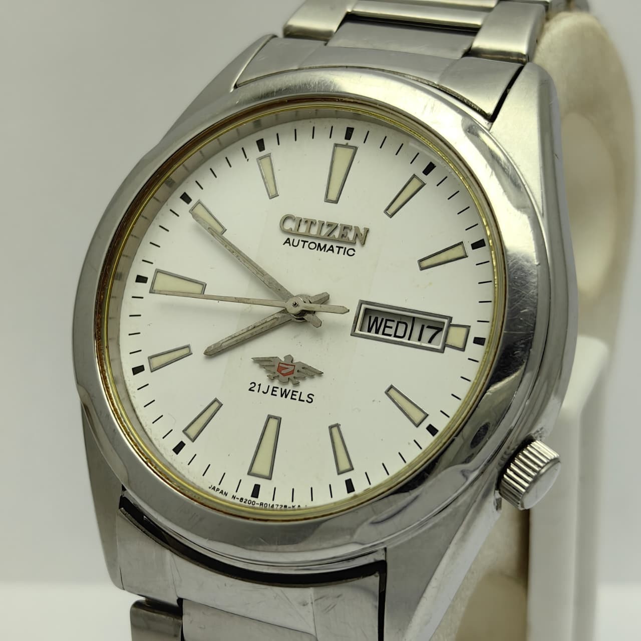 Vintage Citizen Eagle 7 Automatic Day/Date 21J GN-0-S 40mm Japan Men’s Watch