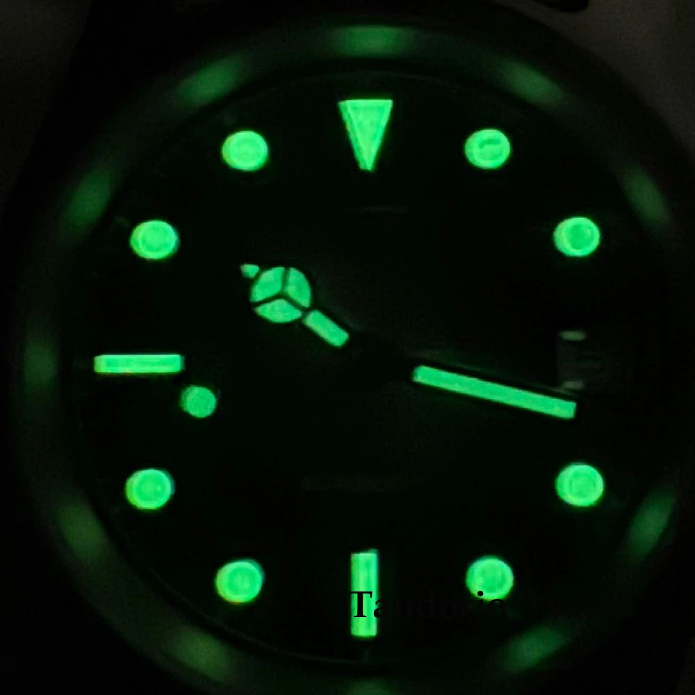 Tandorio 36mm 20ATM Titanium Automatic Pilot Diver Men’s Watch Sapphire Glass