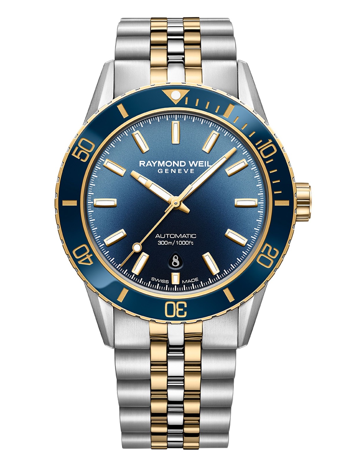 Raymond Weil Multicolour Mens Analogue Watch Freelancer 2775-SP3-50051