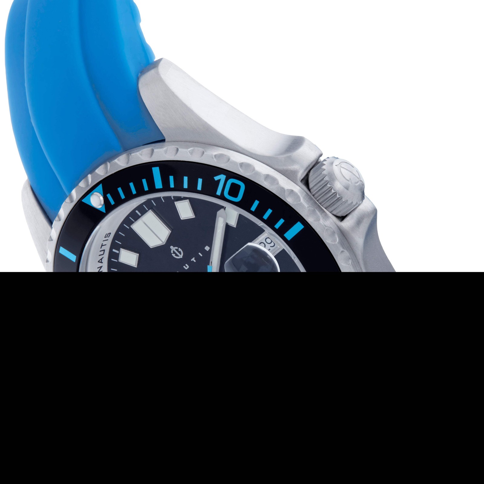 Interceptor Light Blue | Black Dial Wristwatch 19161G-A