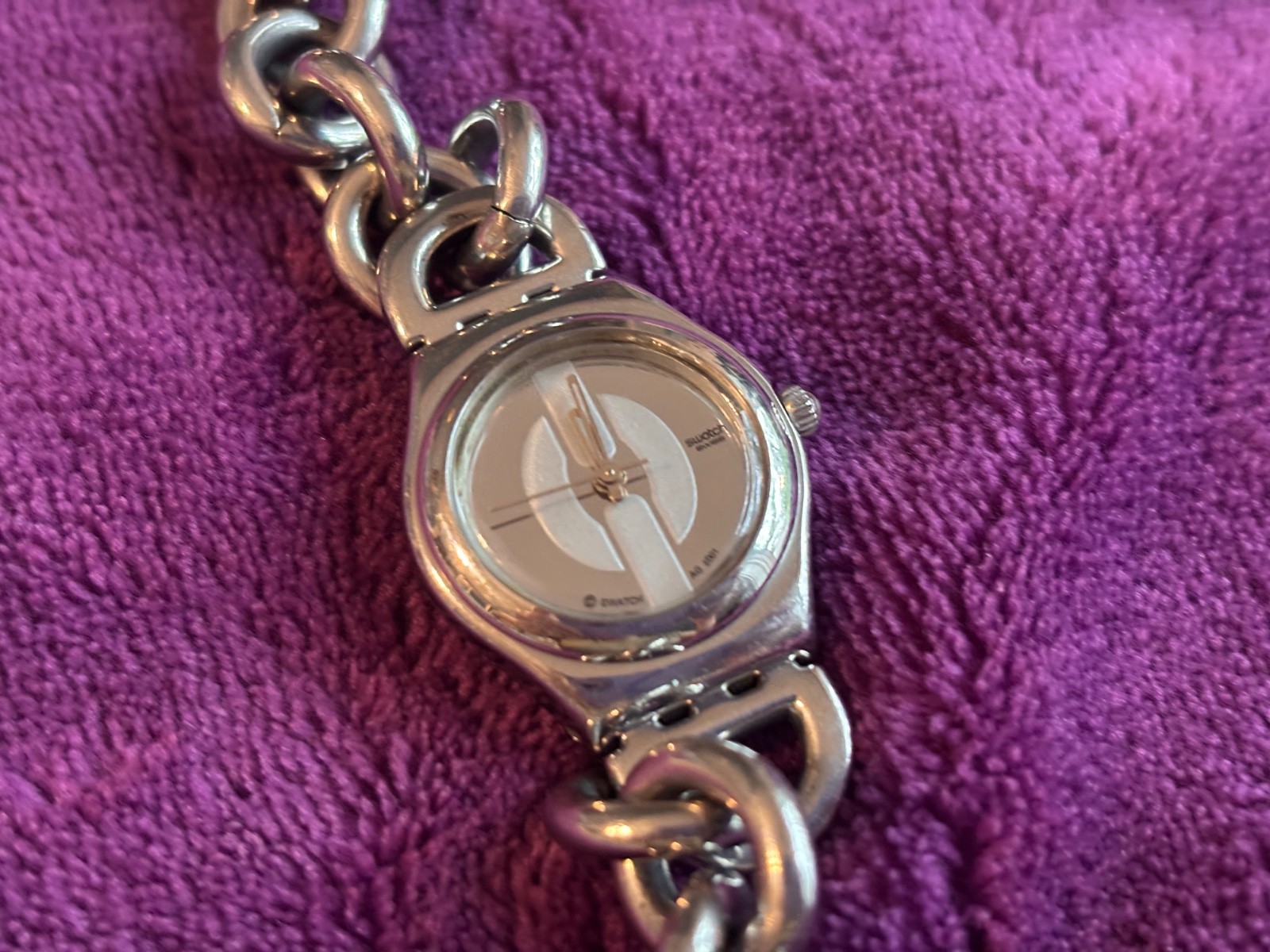 Vintage Swatch Irony | Swiss Made Stainless Steel New Battery 1.55V Working