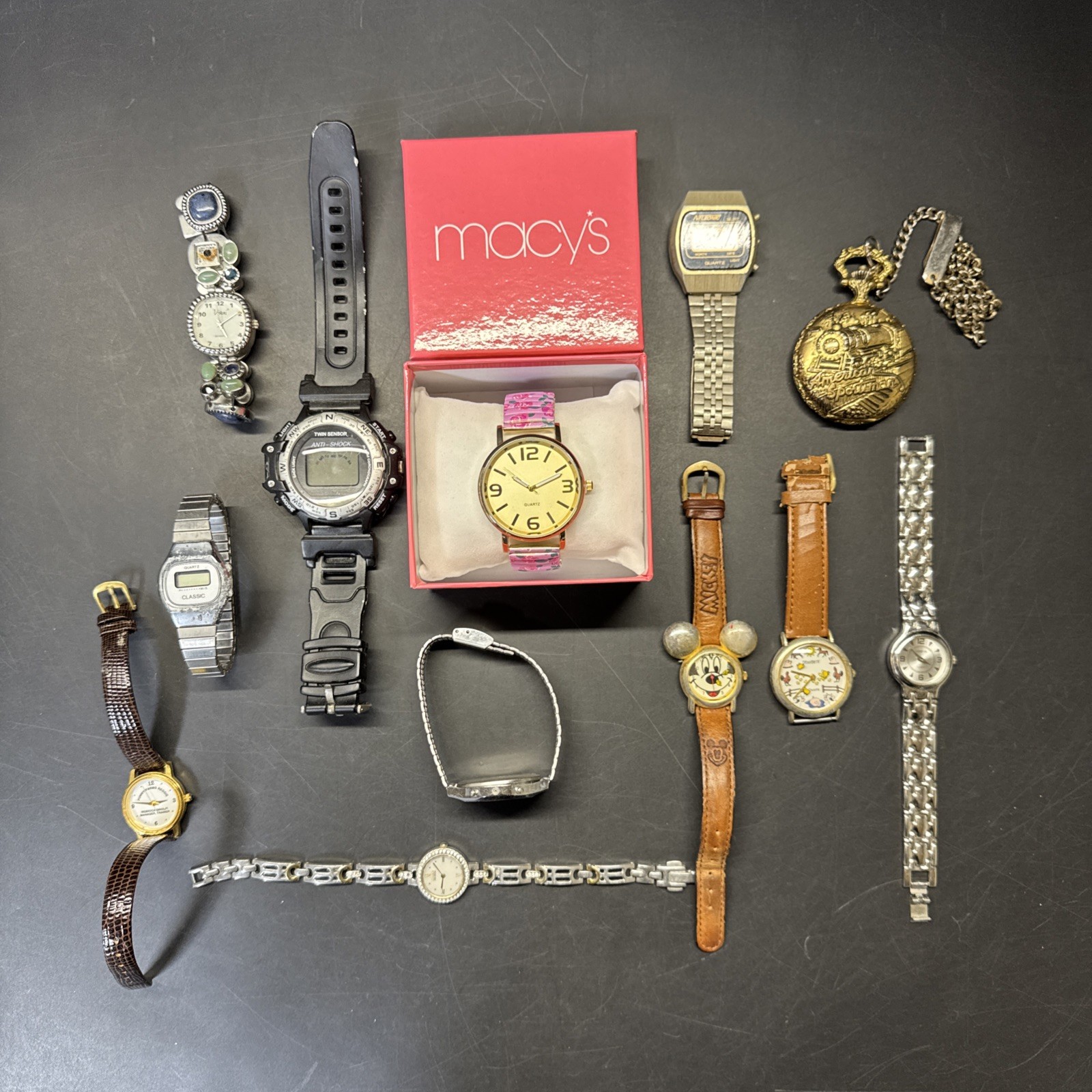 Watches Various Mix For Parts!!!/ Lot Of 12, :6
