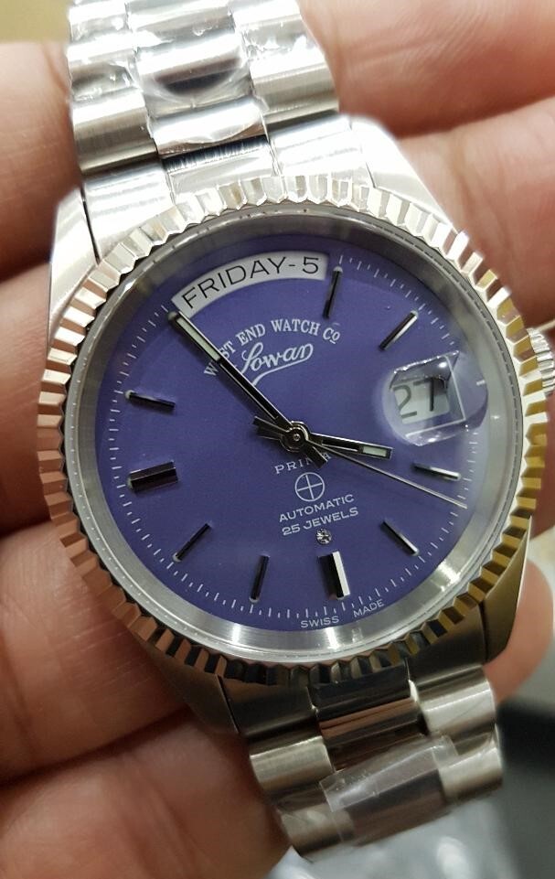 West End Co. 6828.10.3353N Purple Dial Limited Classic Automatic Unisex Watch