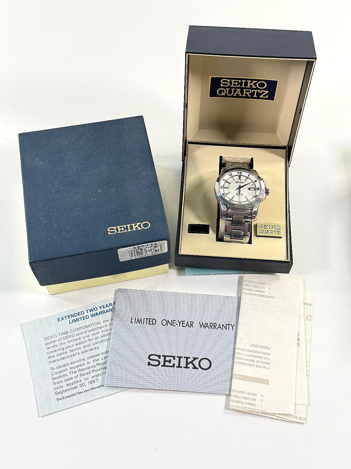 2016 Seiko 6A32-00X0 Premier Perpetual Calendar Men’s Wrist Watch w/ Box