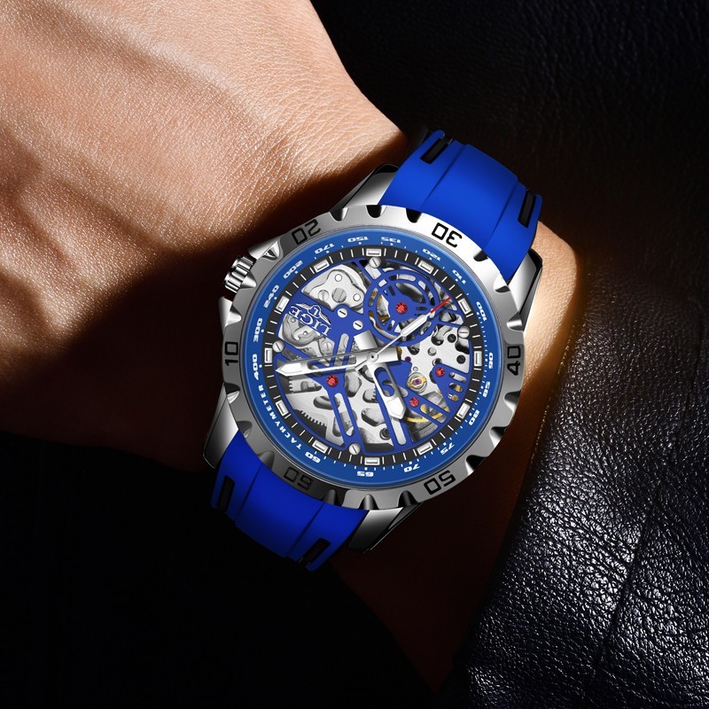 Luxury Men Watch Automatic Mechanical Luminous Waterproof Sport Man Wristwatch