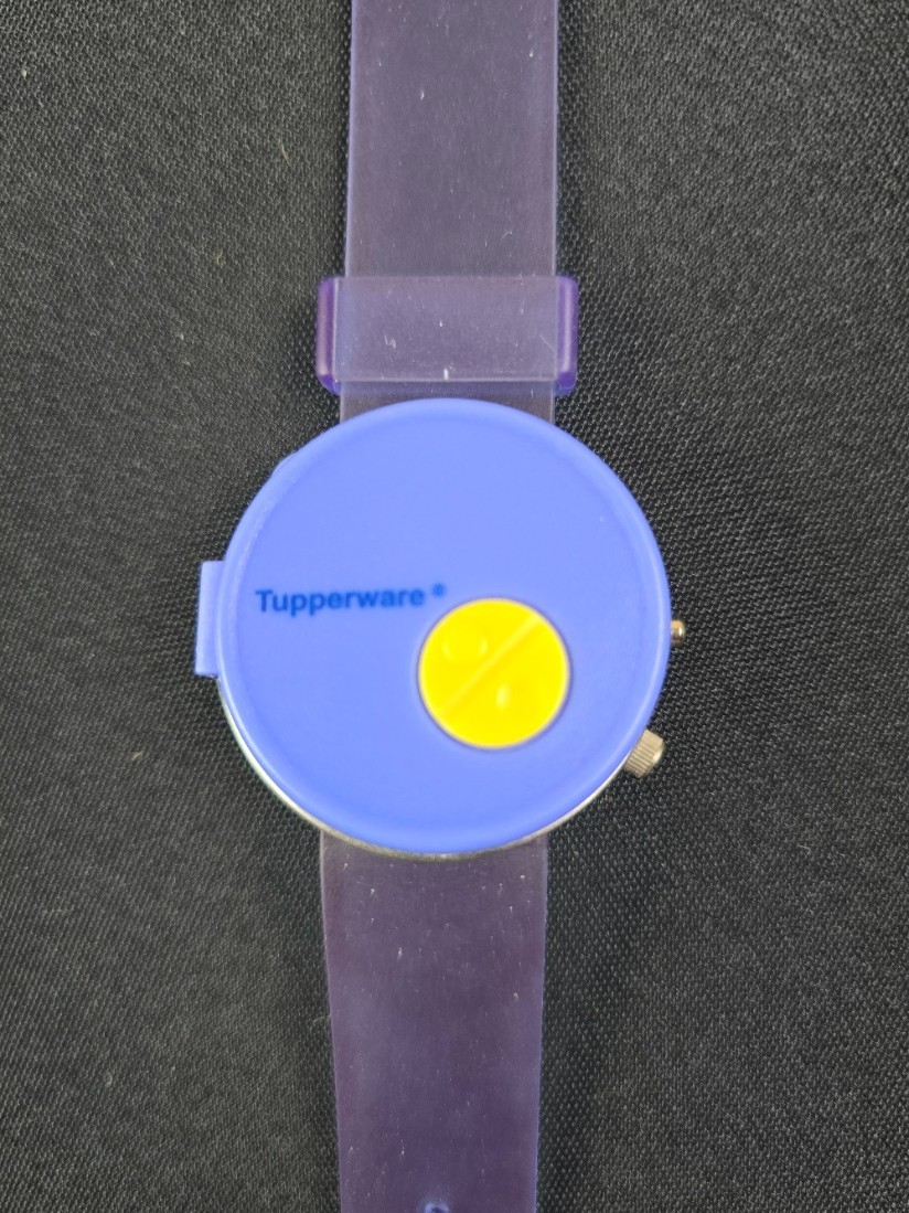 Vintage Tupperware Promo Watch – Logo Watch