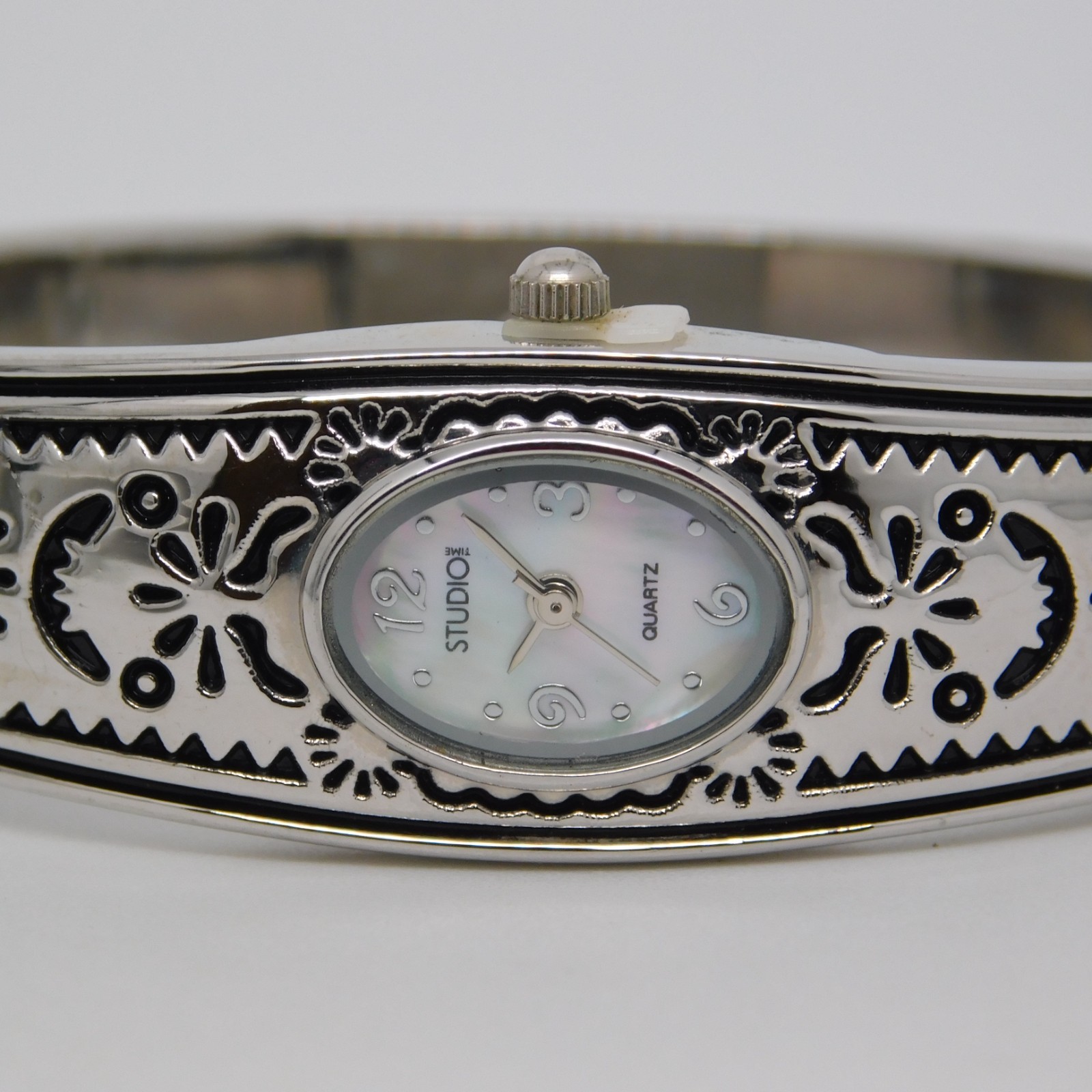 STUDIO Time STD931T Quartz Analog Women’s Watch Sz. 6 1/2″ New Battery