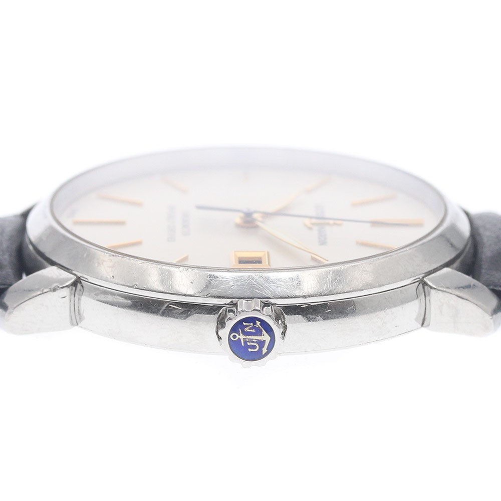 Ulysse Nardin Classico 8153-111-2190 Date Silver Dial Automatic Men’s_966496