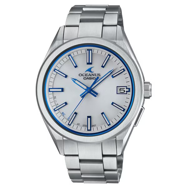 Casio Oceanus OCW-T200S-7AJF Bluetooth Solar Radio Sapphire 41.4mm White Dial JD
