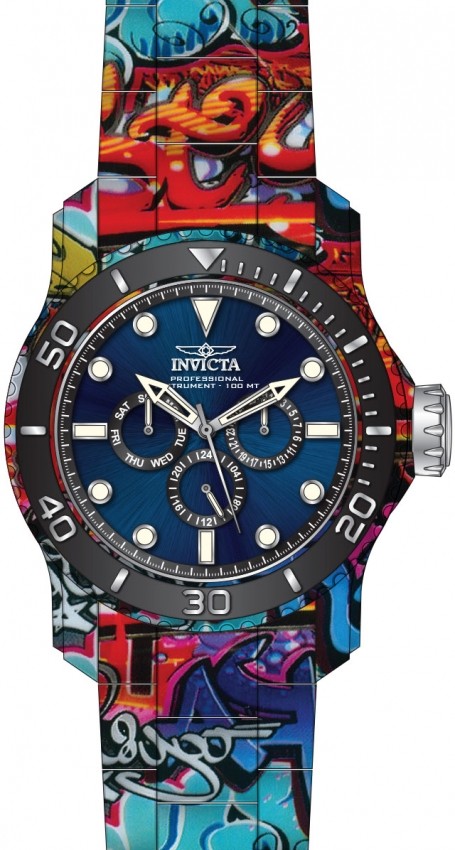 Invicta Pro Diver Quartz Blue Dial Men’s Watch 47856