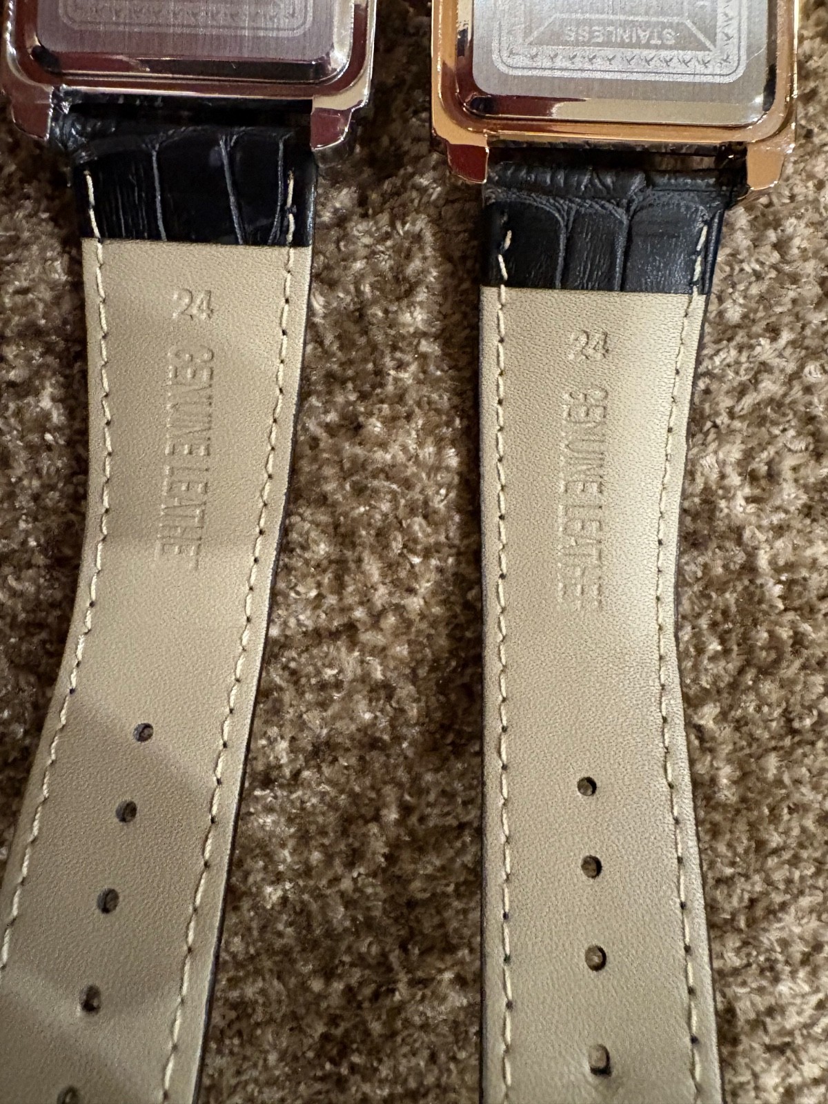CHENXI Men’s Quartz Watches pair. Steel, and Rose Gold. USA, Free Shipping.