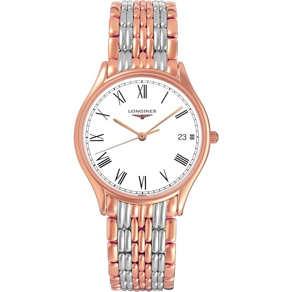 Longines Lyre Quartz Two Tone 35mm Women Watch L4.759.1.11.7