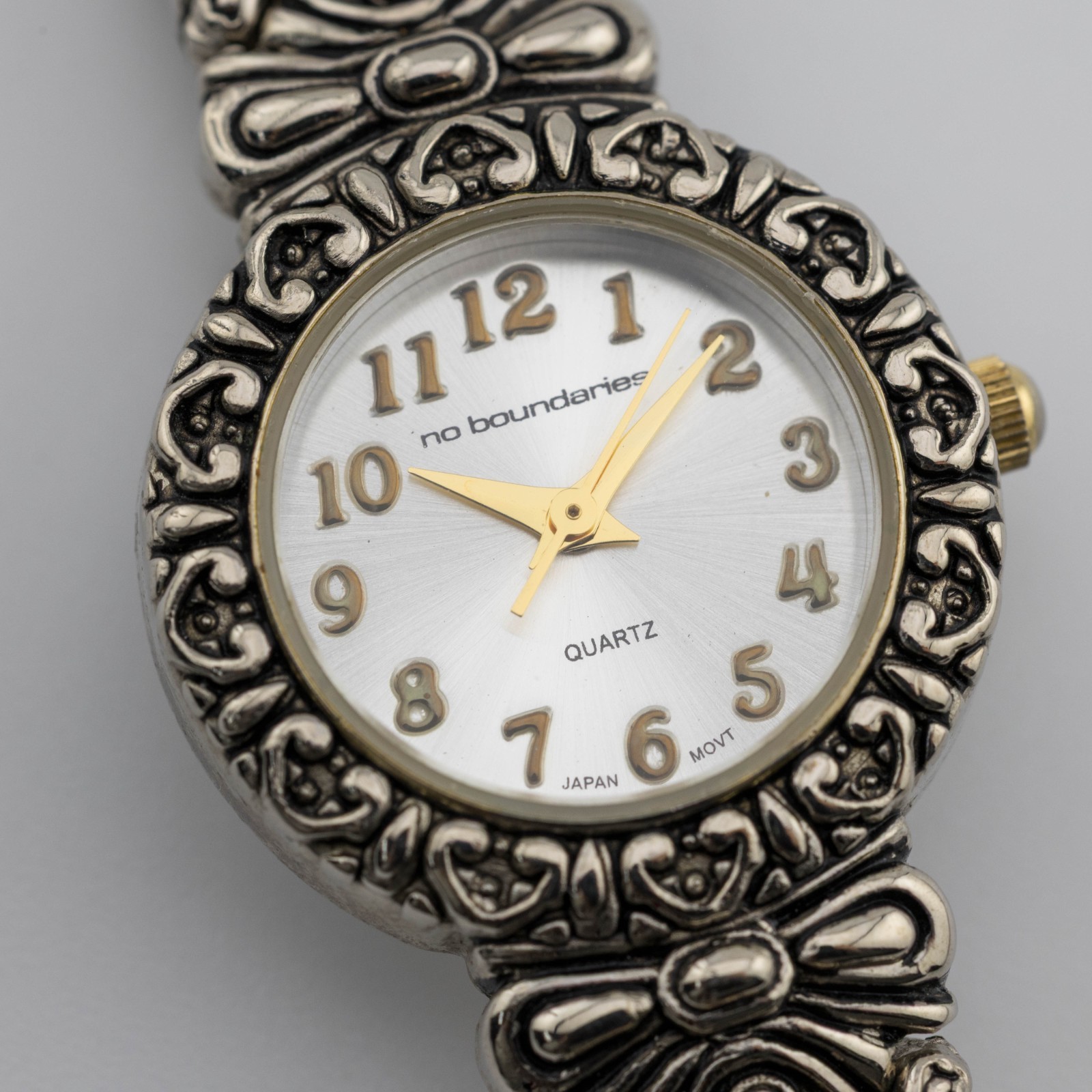 No Boundaries NB029 Quartz Analog Women’s Watch Sz. 7 3/4″ New Battery