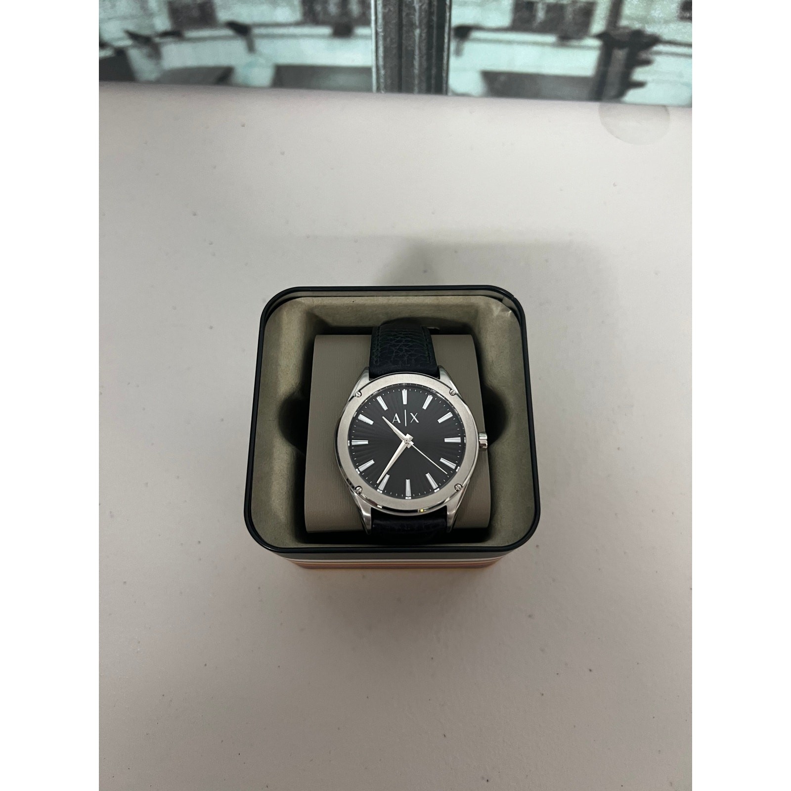 Armani Exchange AX2803 Fitz Men’s Watch With Black Dial