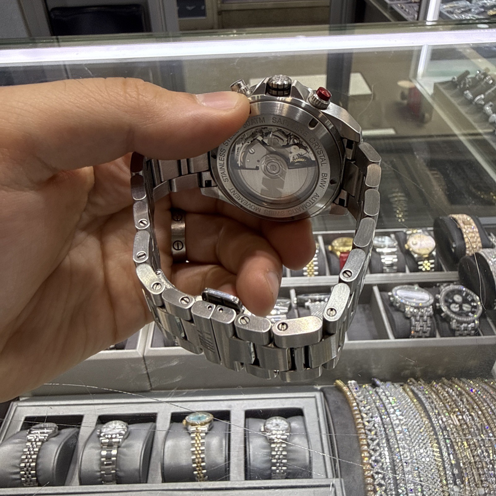 BMW M Automatic Chronograph Watch Limited Edition!! BEST PRICE IN THE WORLD
