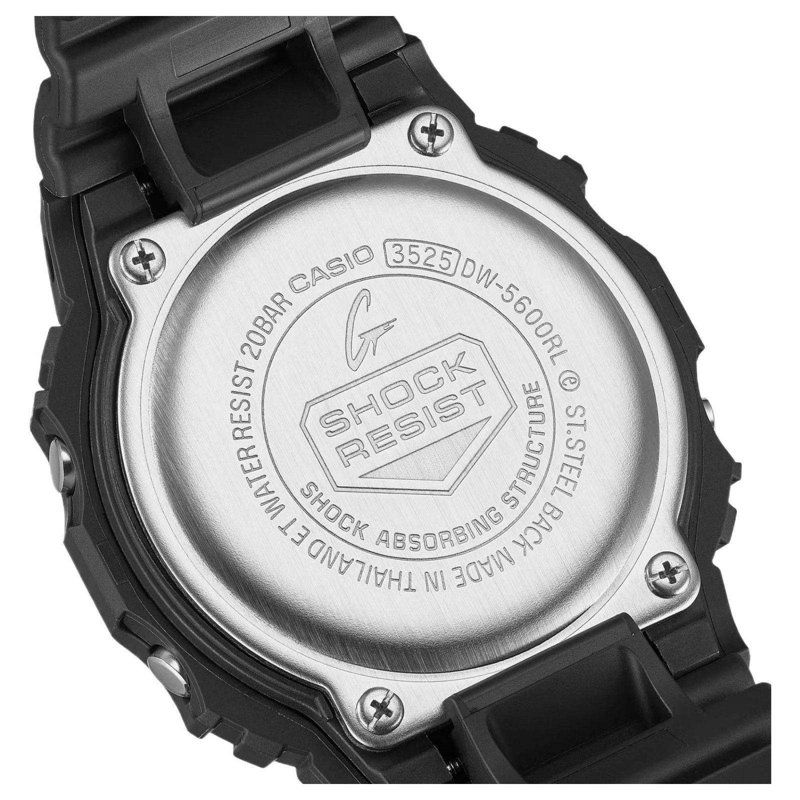 Casio Men’s G-Shock Origin Black Digital Bio Resin Watch – DW-5600RL-1ER NEW