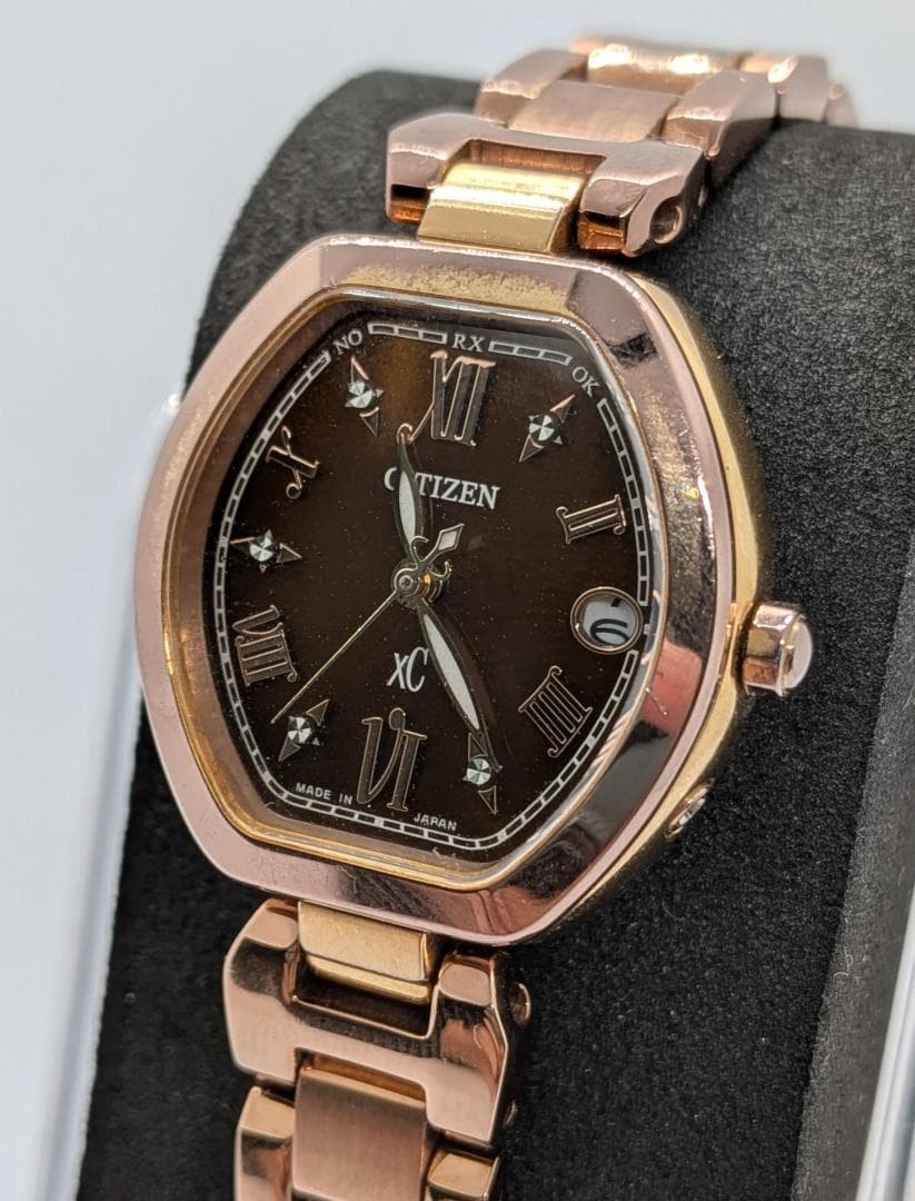 (New rechargeable battery replaced) Citizen xC Radio-controlled solar Eco-Drive