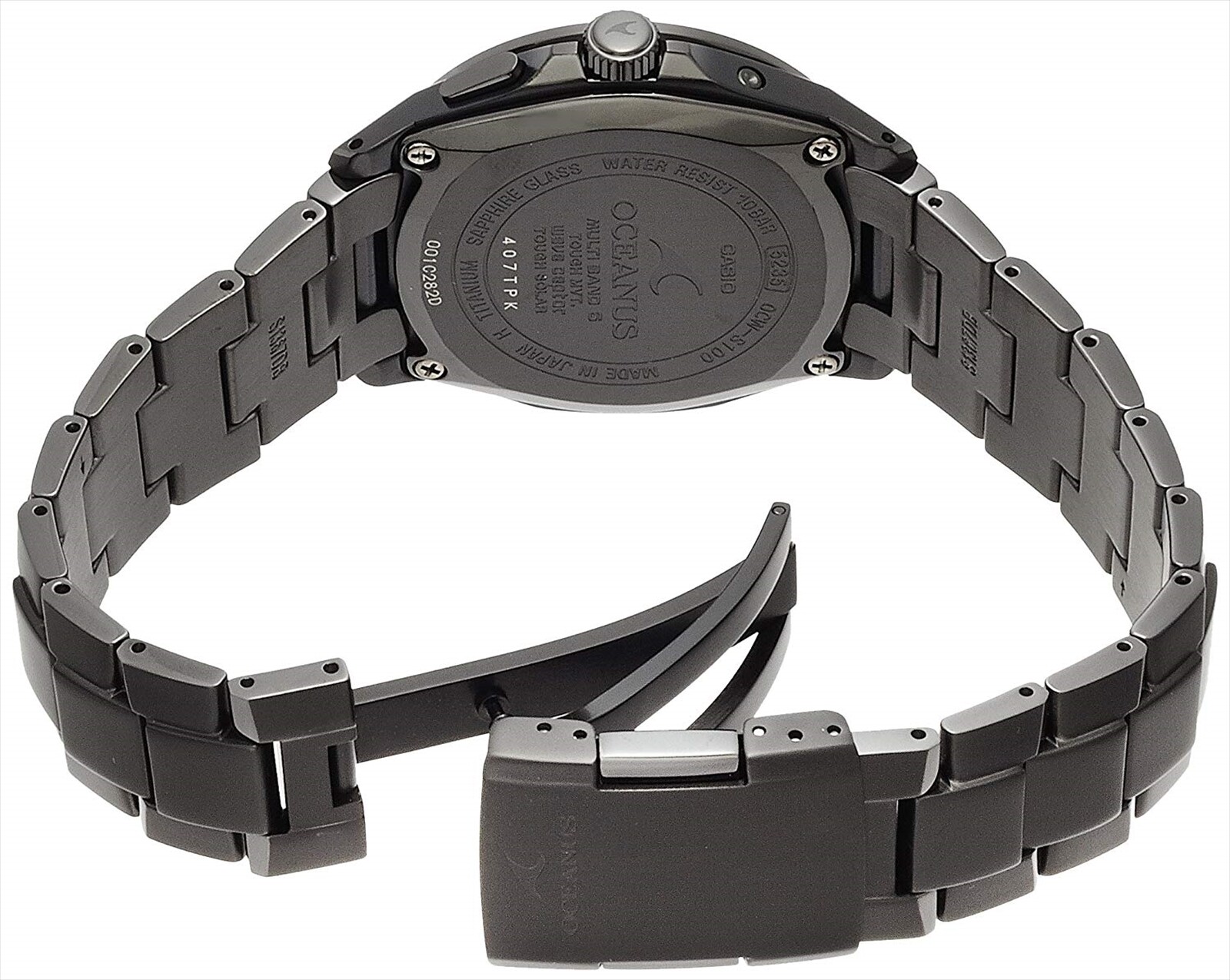 CASIO OCEANUS OCW-S100B-1AJF Elegant Titanium Watch Tough MTV JAPAN OCW-S100B-1A