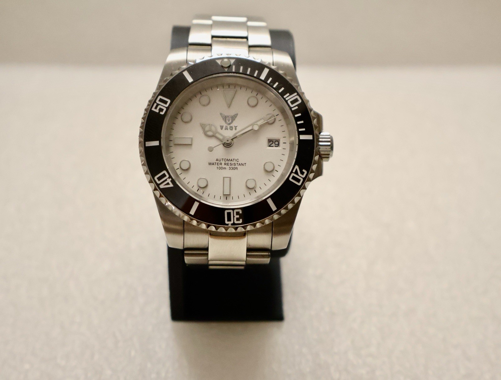 SALE VAQT Custom American Assembled Automatic Watch Date Genuine NH35