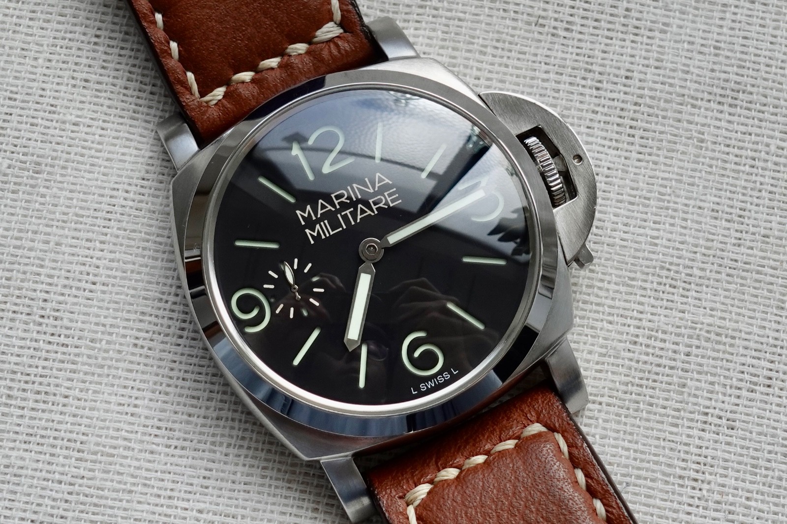 RXW MARINA M ILITARE MM20 Unitas 6497 R.X.W ROCKX Ken Trading Wrist Watch